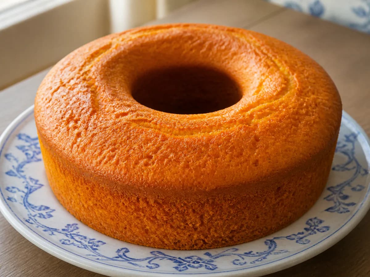 Bolo de Cenoura Fofo e Húmido