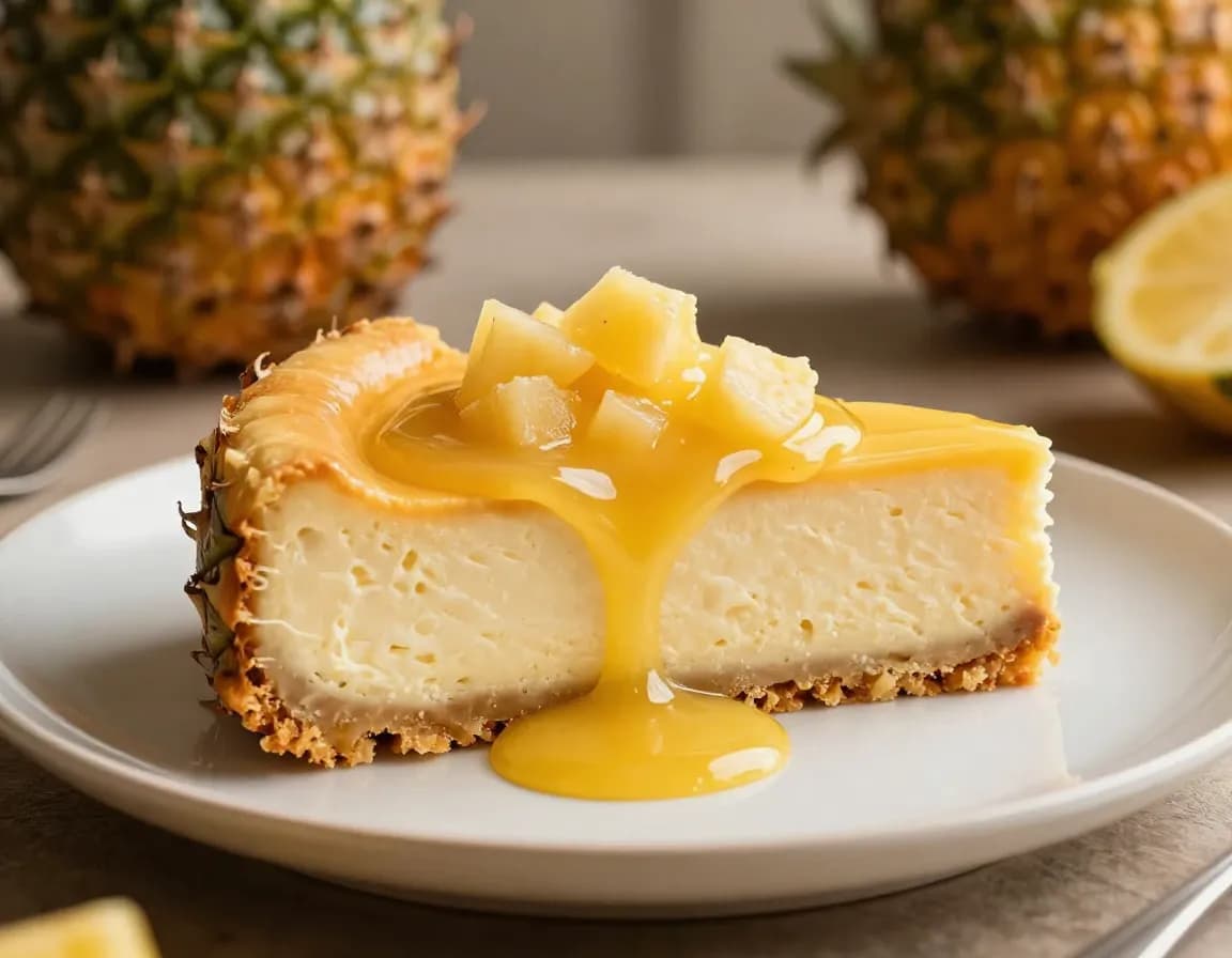Cheesecake de Ananás Cremoso