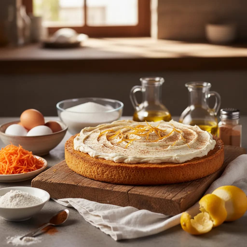 Tarte de Cenoura Cremosa