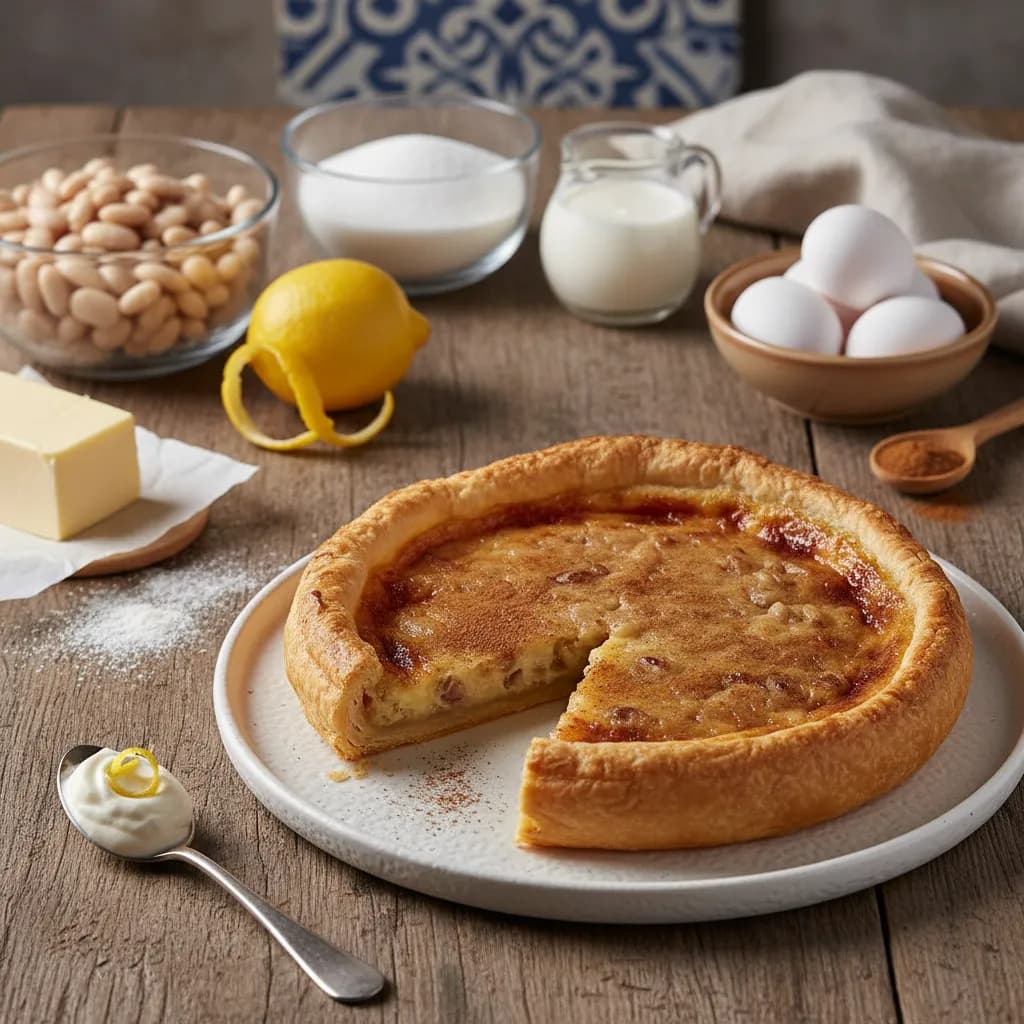 Tarte de Feijão Fácil