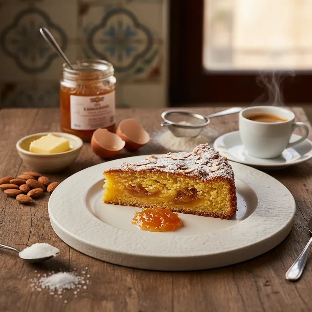 Bolo de Amêndoa e Gila