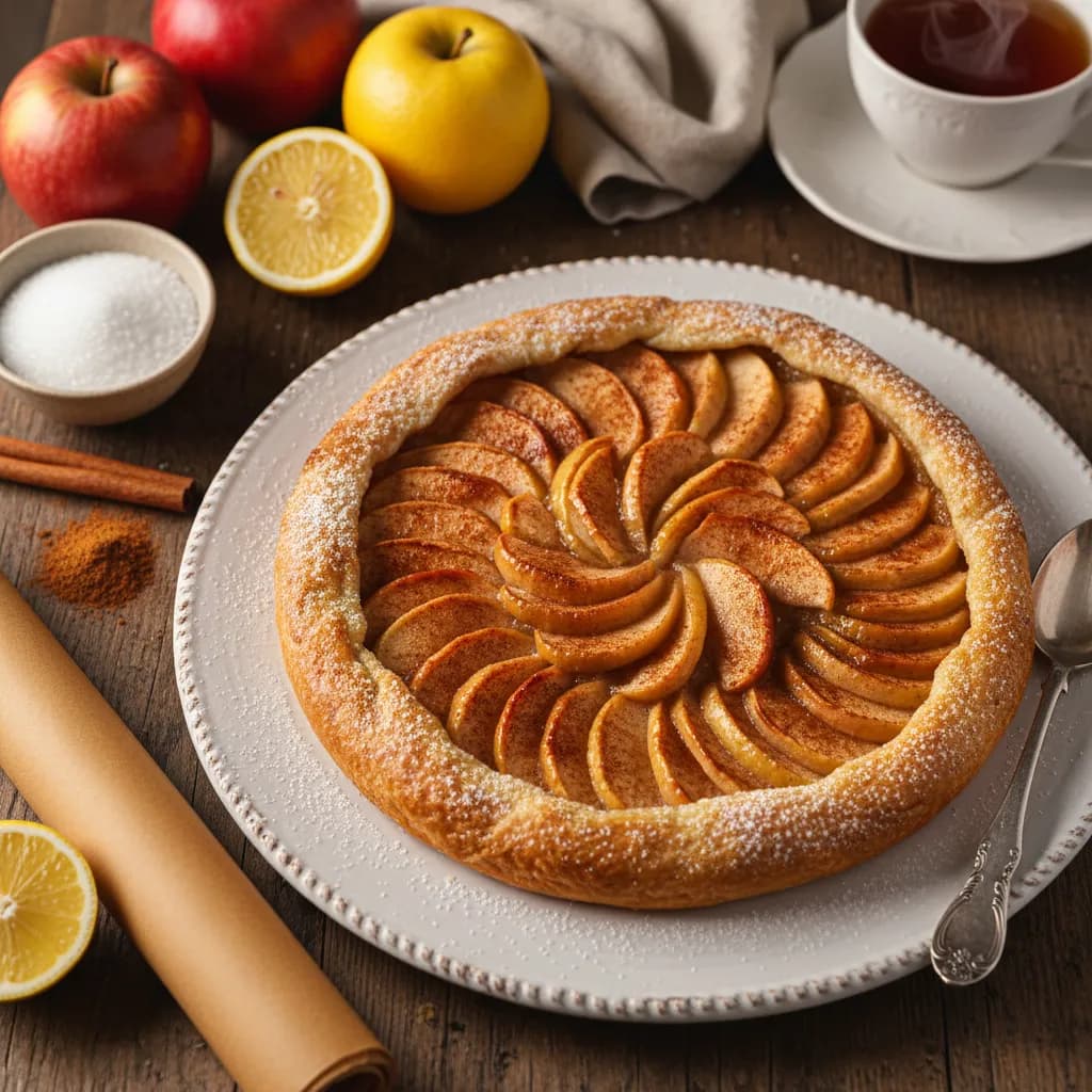 Tarte de Maçã Clássica à Portuguesa