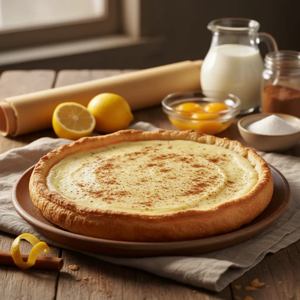 Tarte de Creme Pasteleiro Tradicional