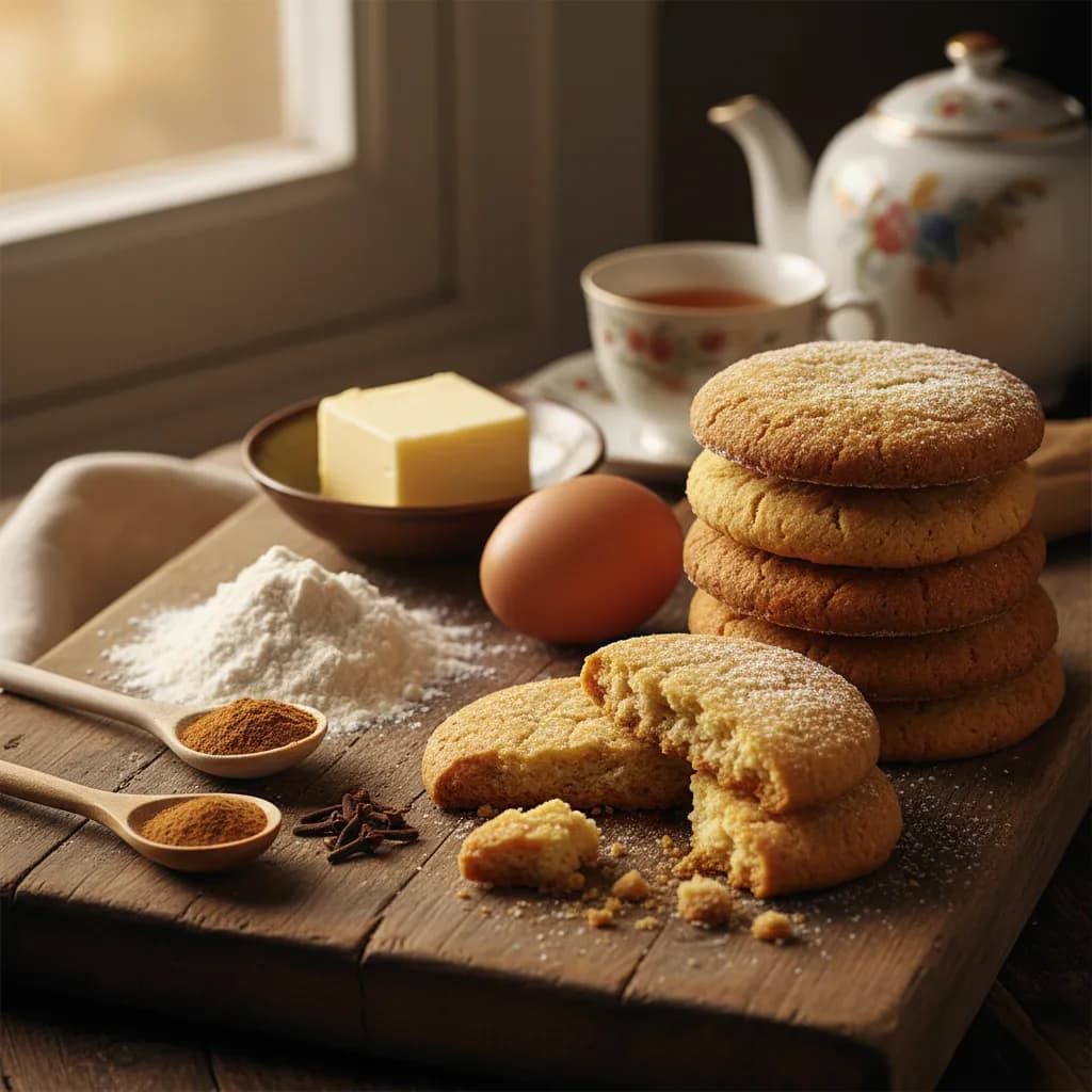 Bolachas de Gengibre e Canela