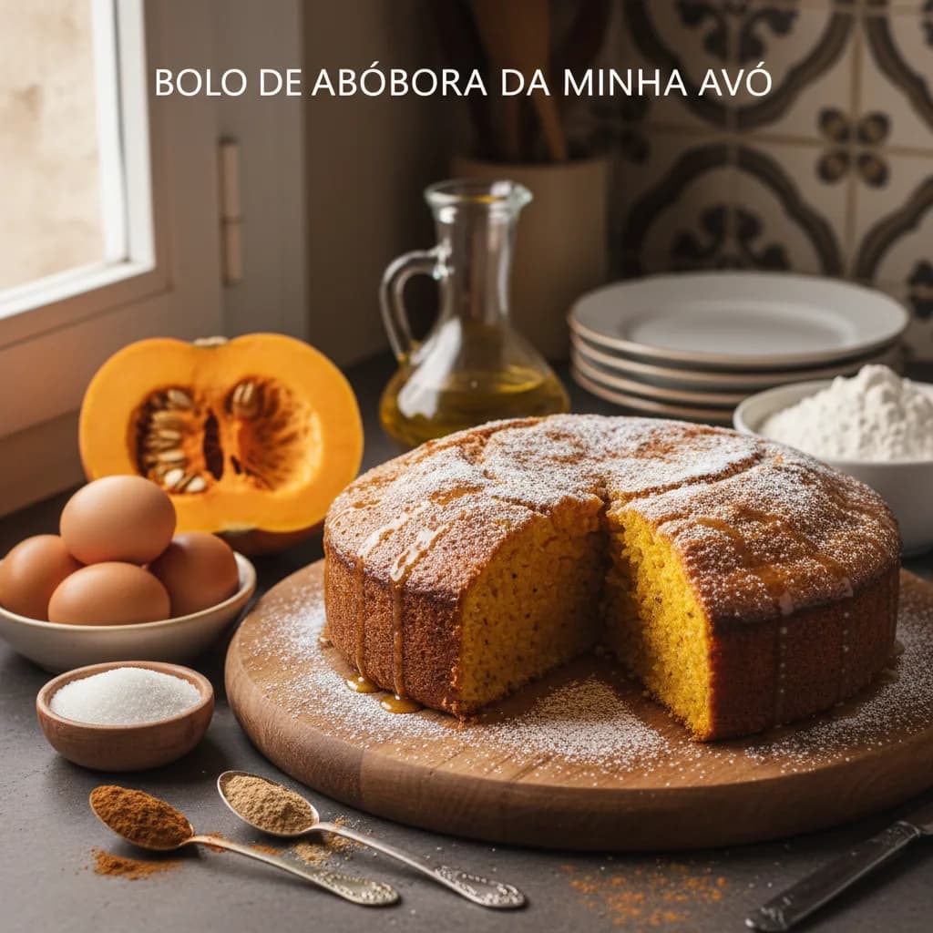 Bolo de Abóbora da Minha Avó