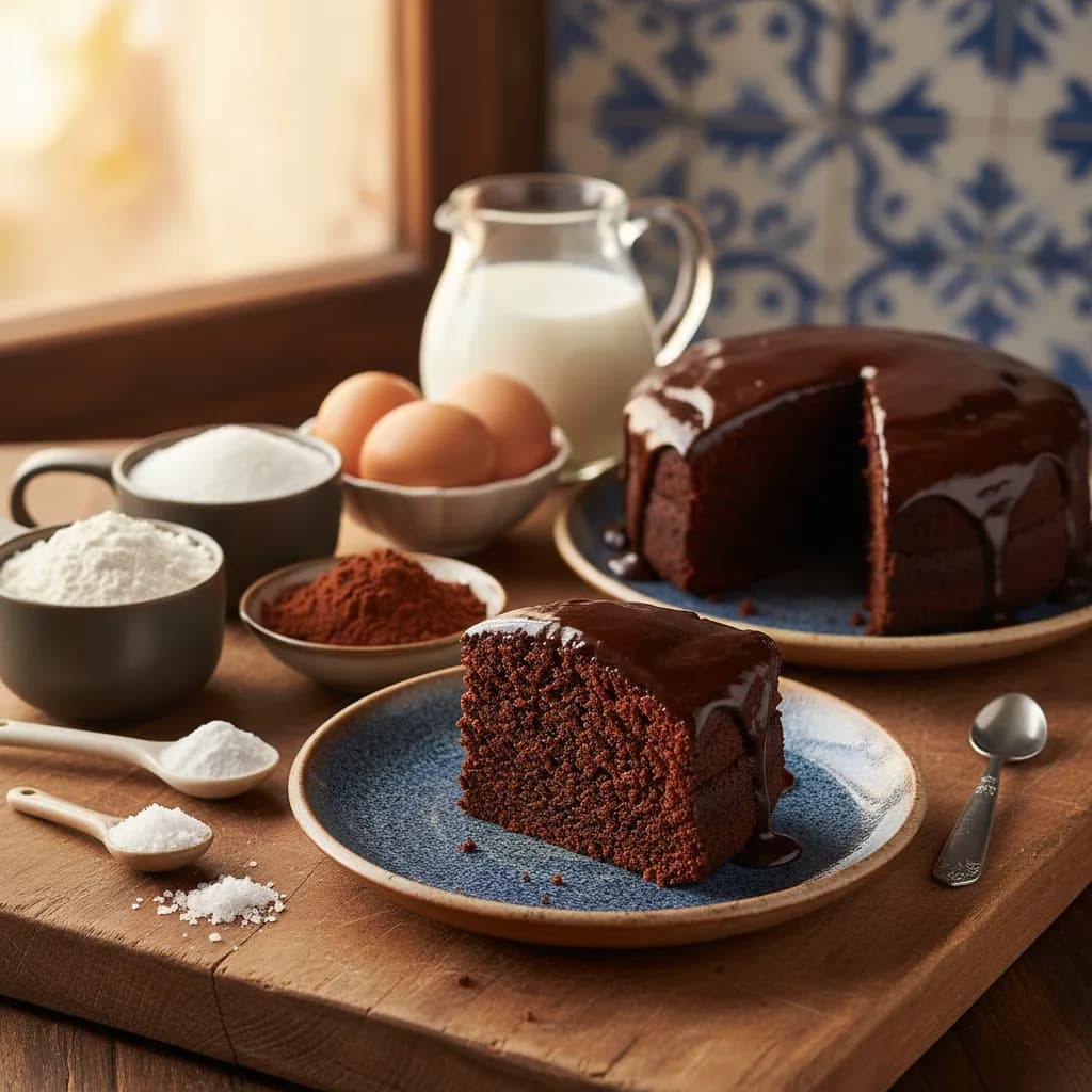 Bolo de Chocolate Que Nunca Falha