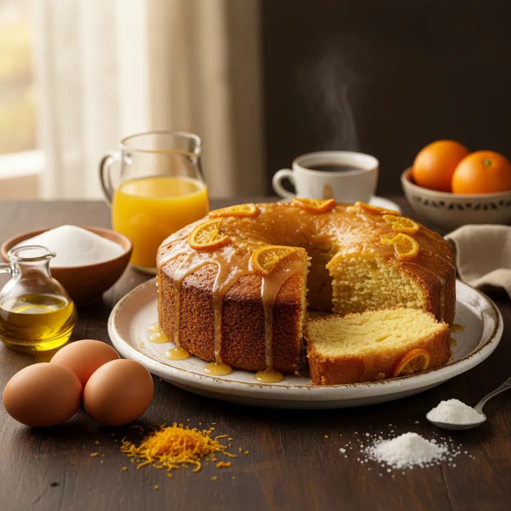 Melhor Bolo de Laranja Húmido