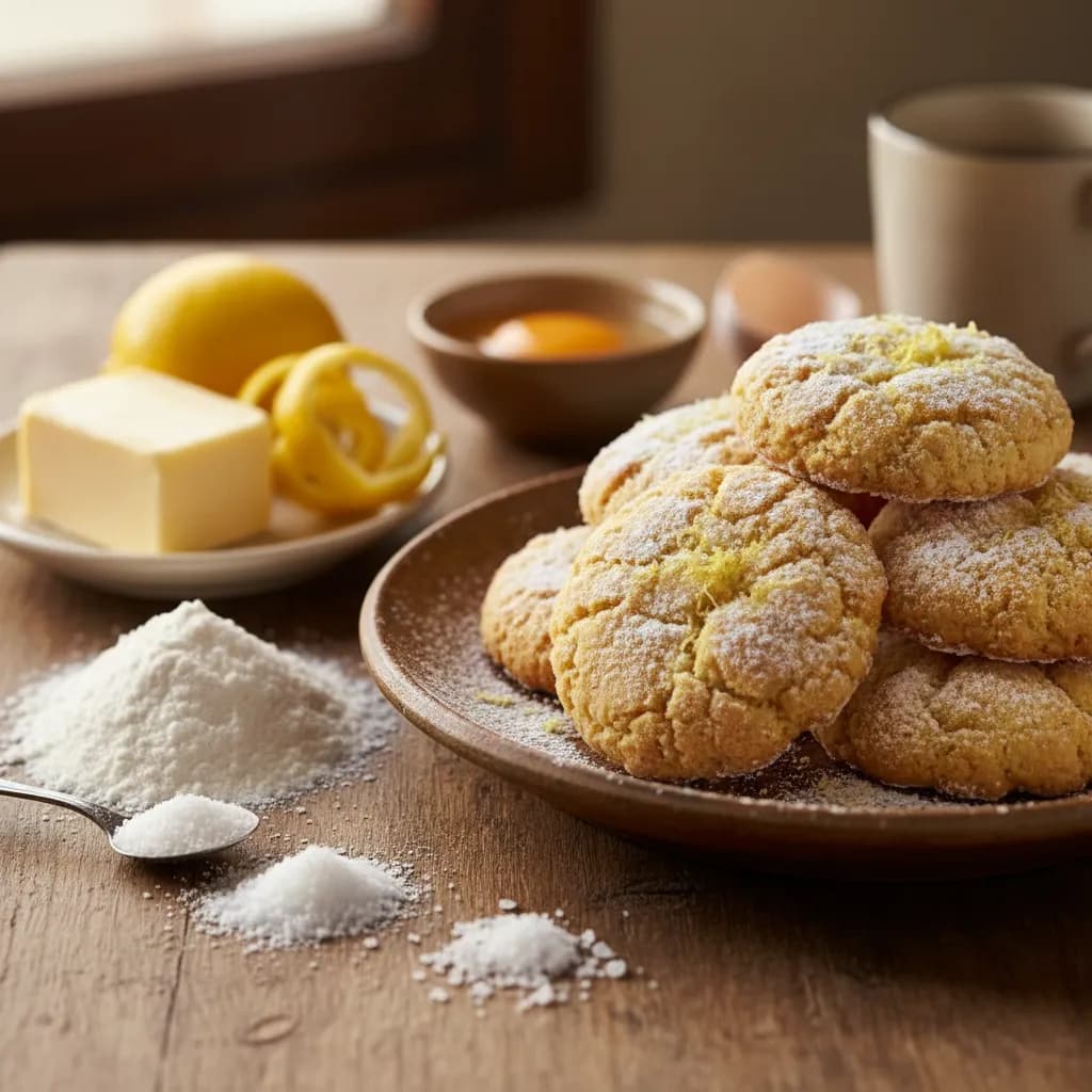 Biscoitos de Limão à Antiga