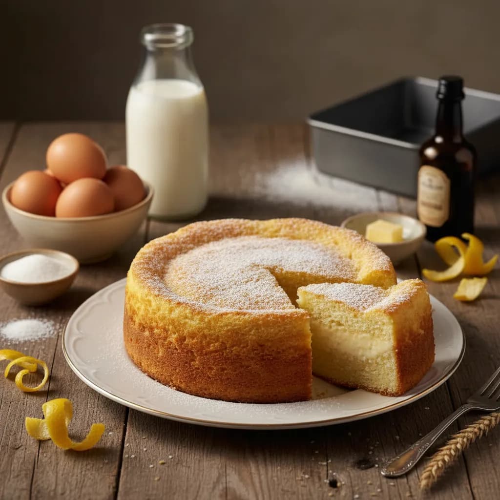 Bolo Mágico da Avó