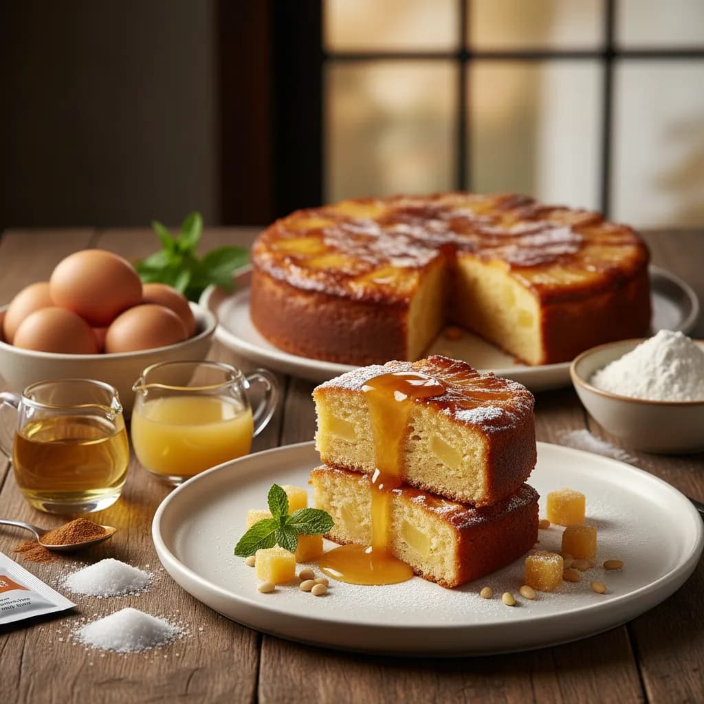 Este Bolo de Ananás é Fabuloso!