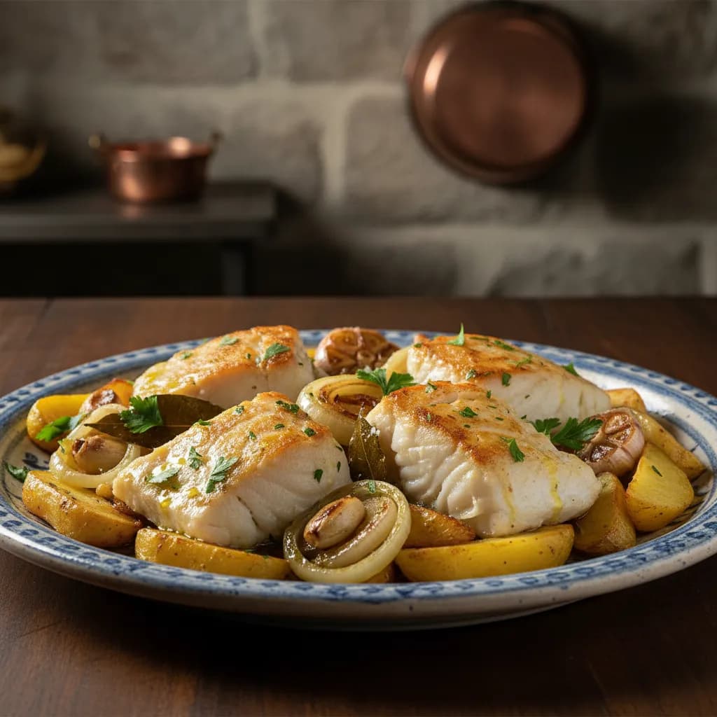 Bacalhau à Minhacasa Assado no Forno