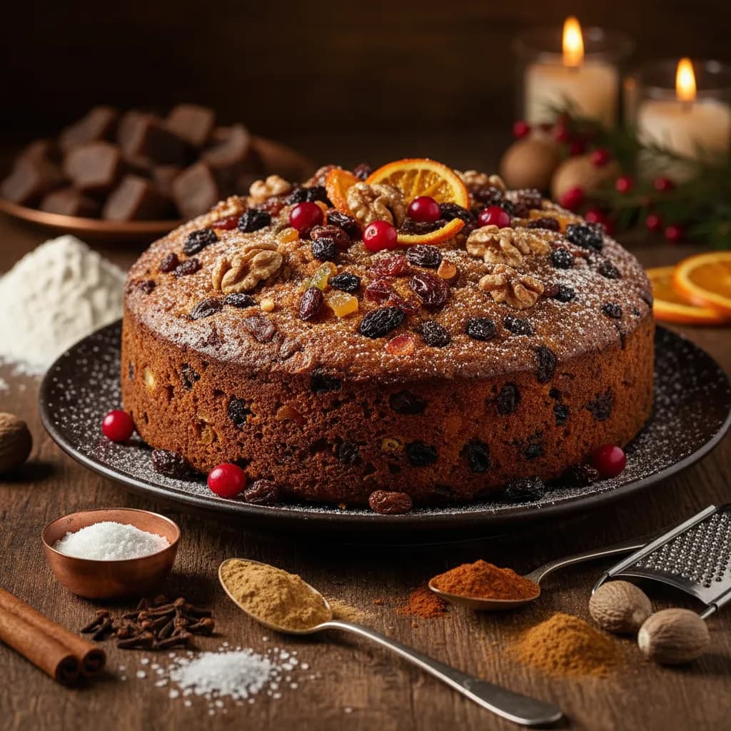 Bolo de Natal de Especiarias