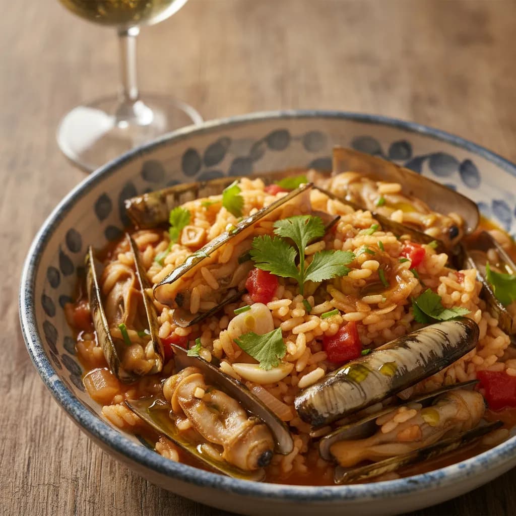 Arroz de Lingueirão