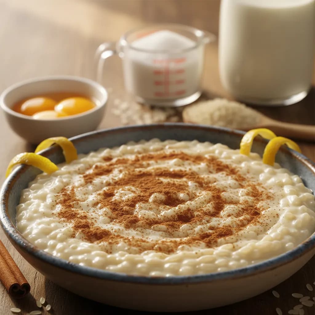 Arroz Doce Cremoso à Moda Antiga
