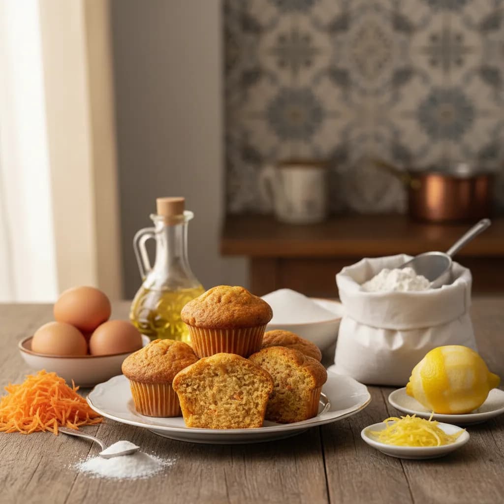 Queques de Cenoura Fáceis e Rápidos