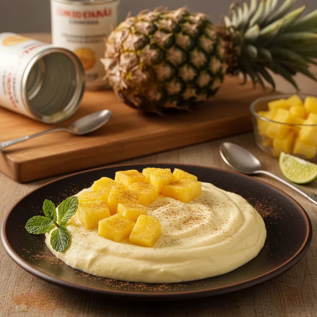 Delícia de Ananás Cremosa
