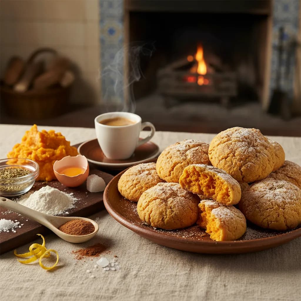 Broas de Batata Doce