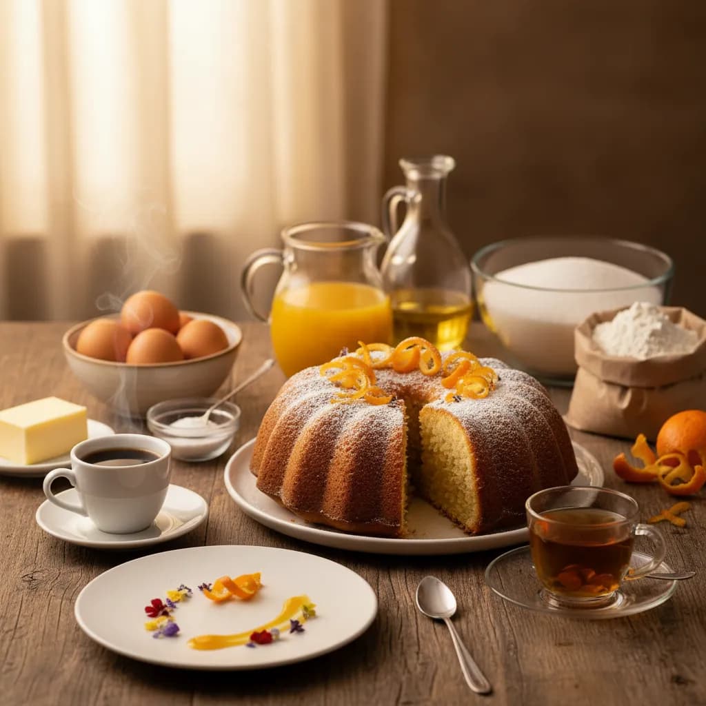 Bolo de Laranja Fofo