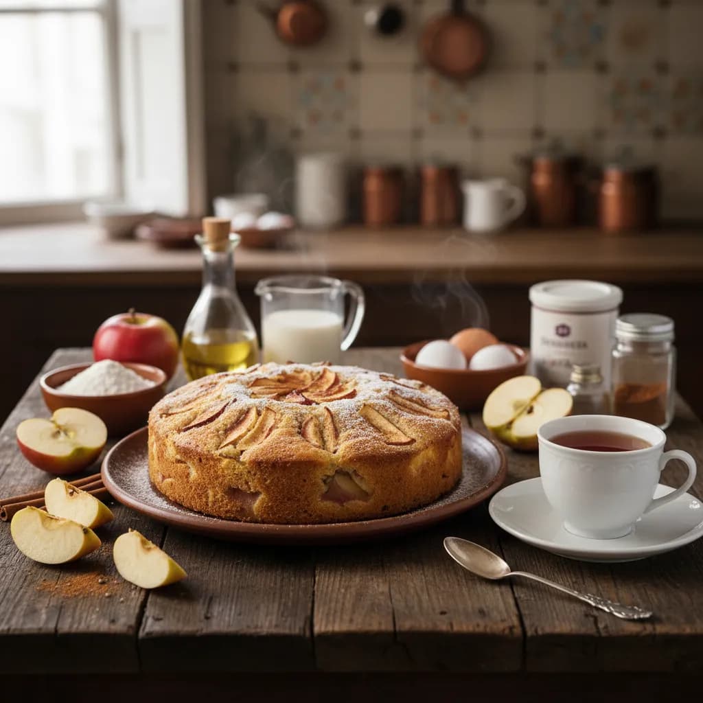 Bolo de Maçã da Avó 2