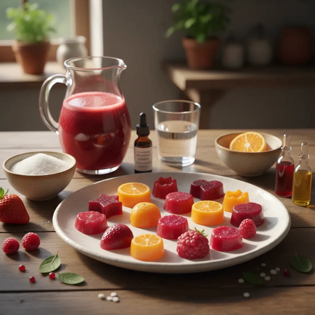 Gomas de Fruta Caseiras