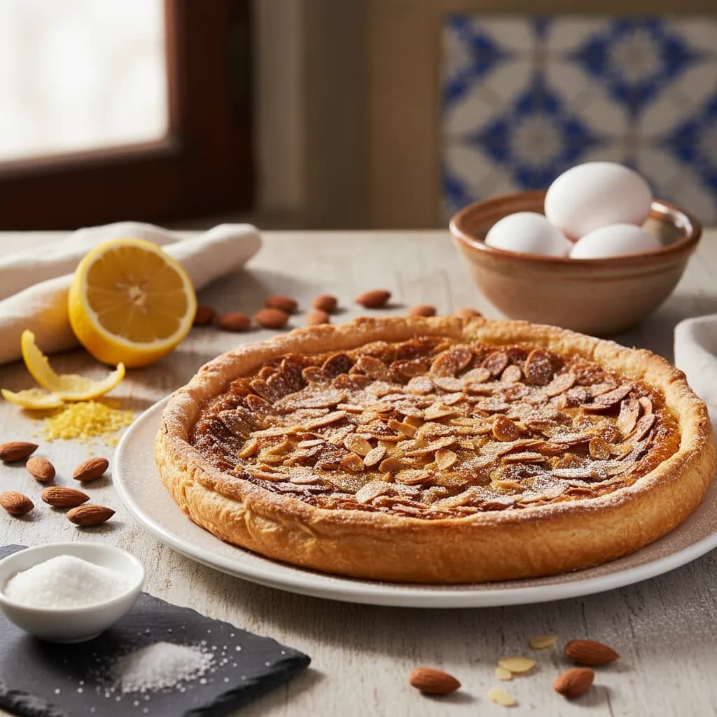 Tarte de Amêndoa Caseira
