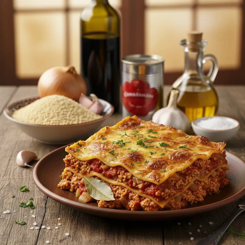 Lasanha de Soja à Portuguesa