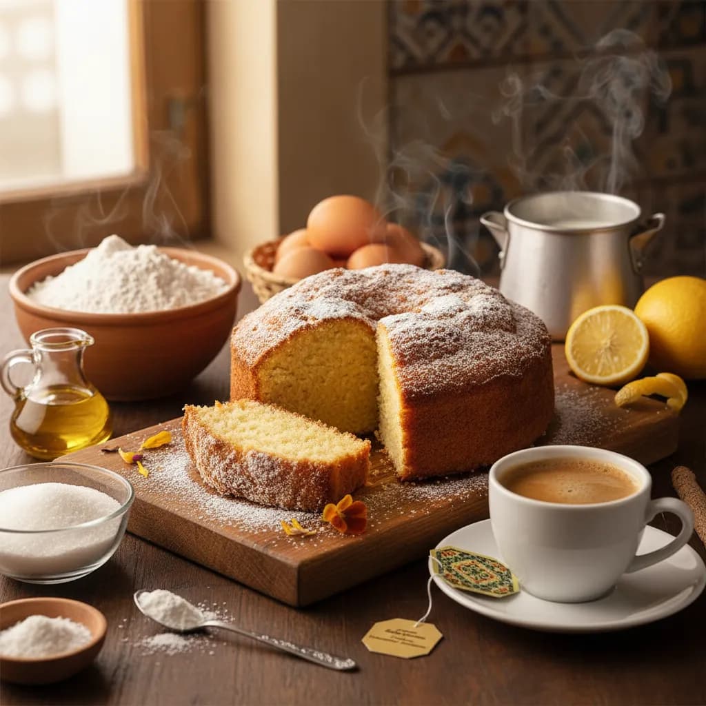 Bolo de Leite Quente