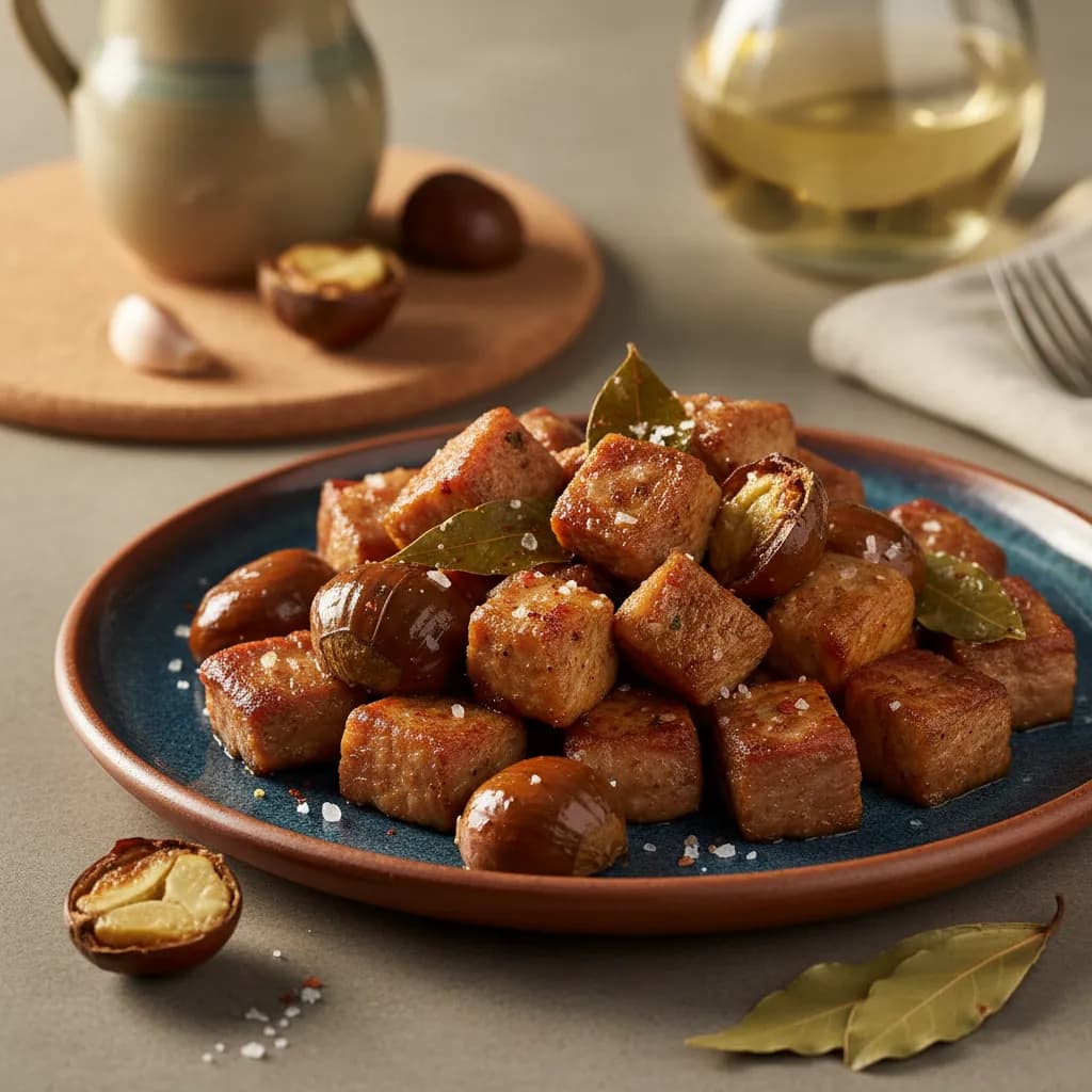 Rojões com Castanhas