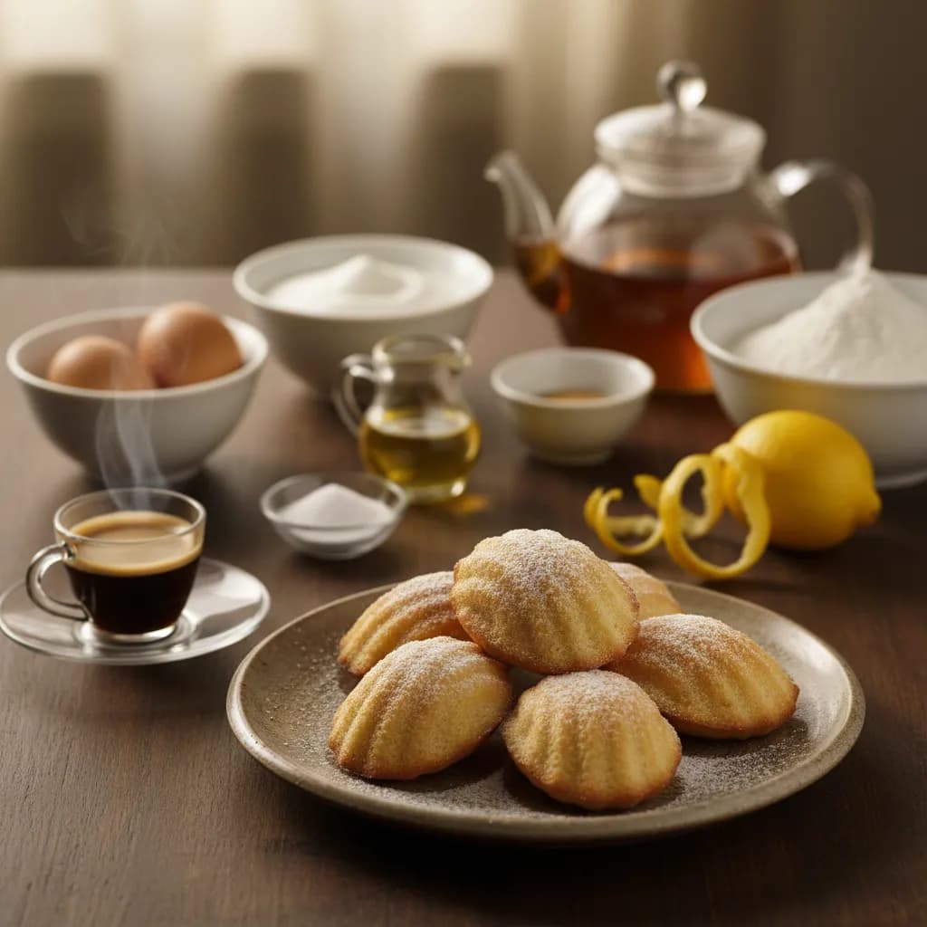 Queques Madalenas Simples