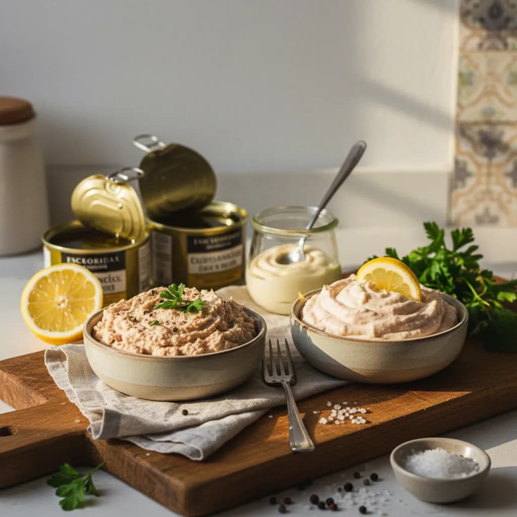 Patés de Atum e Delícias do Mar