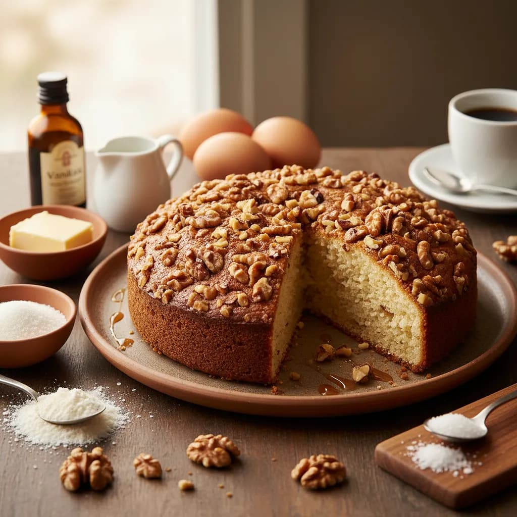 Bolo de Noz Tradicional