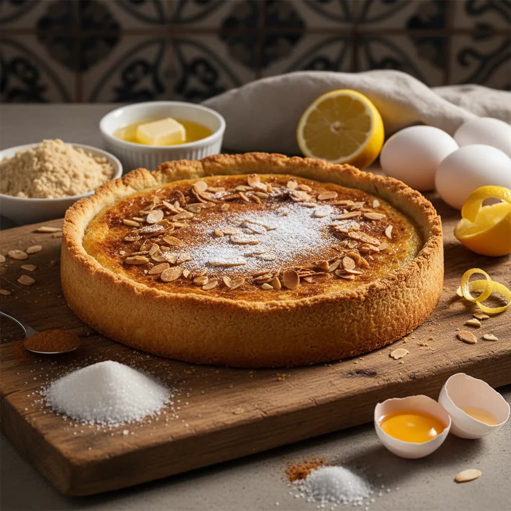 Tarte de Amêndoa Ca de Casa