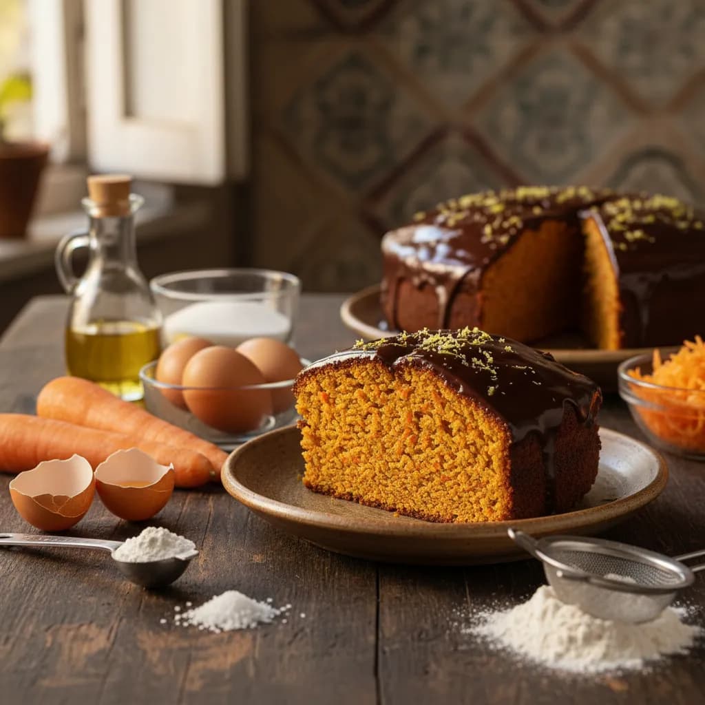 Bolo de Cenoura Rapidíssimo