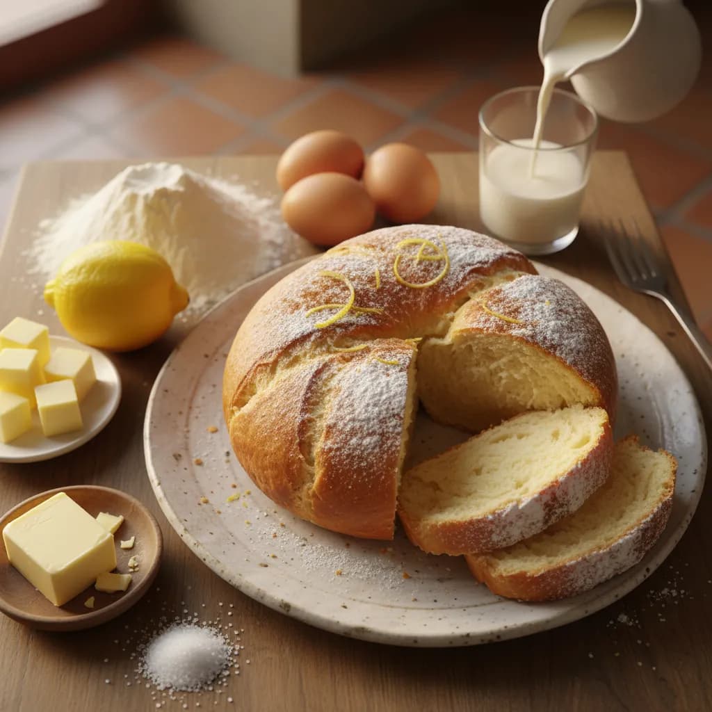 Pão Doce Tradicional Português