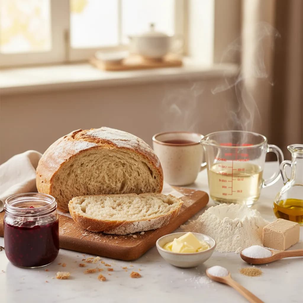 Receita de Pão Caseiro da Avó