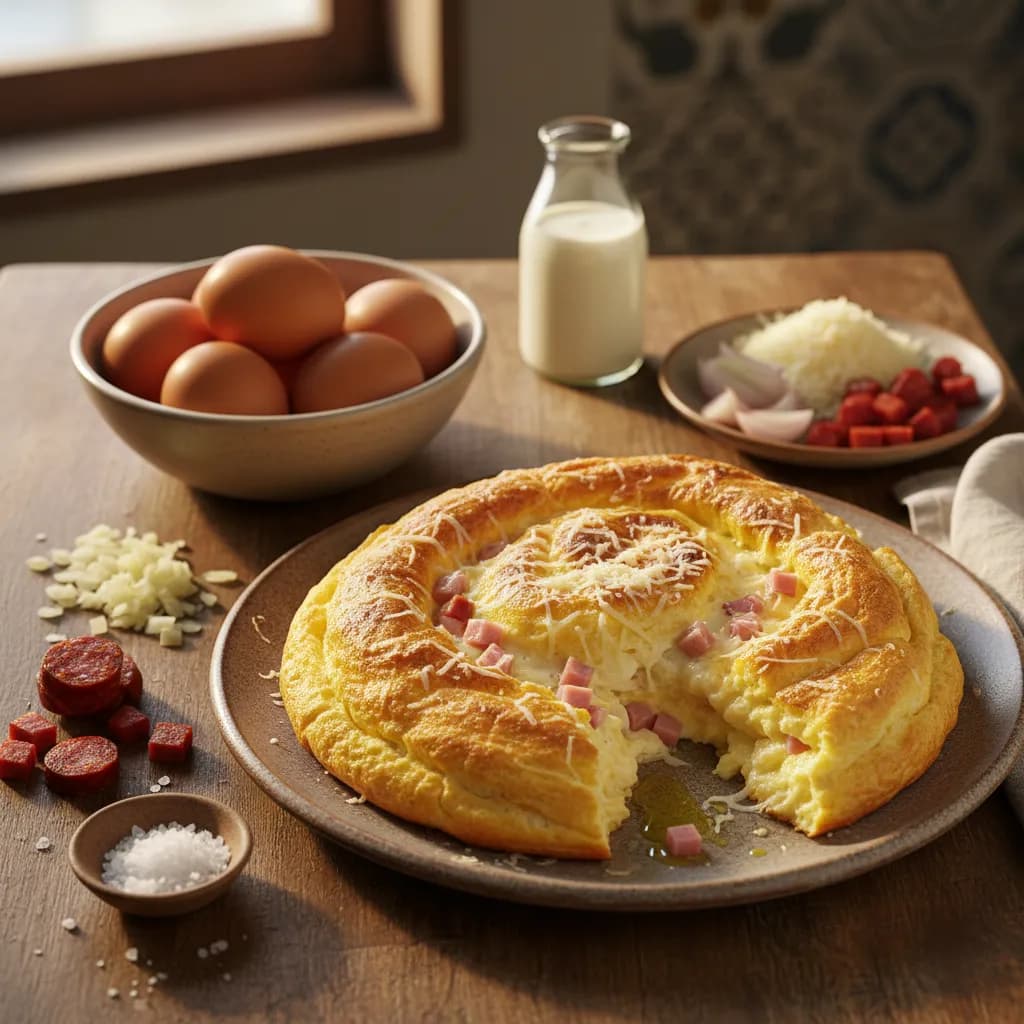 Omelete no Forno à Portuguesa