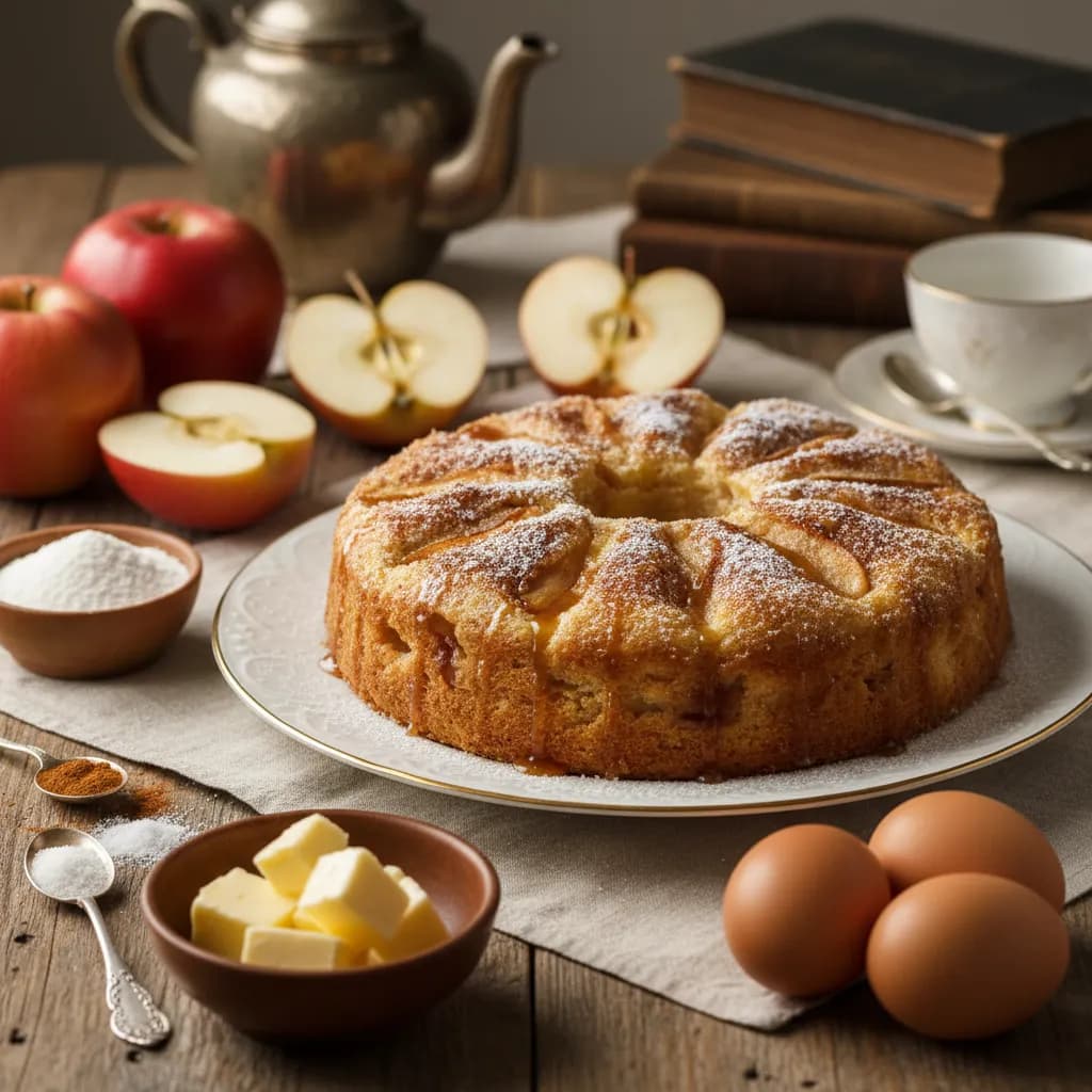 Bolo de Maçã Fofinho