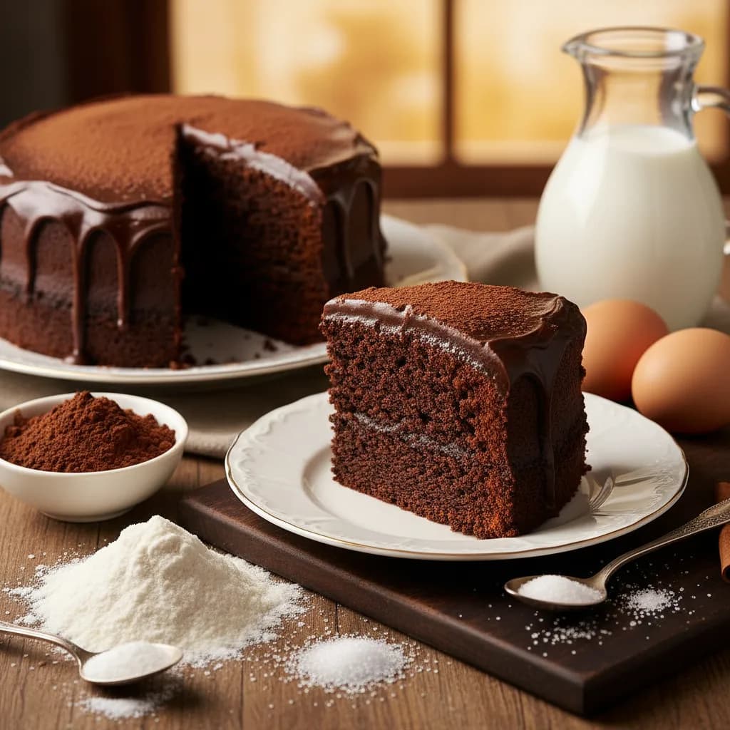 Bolo de Chocolate Delicioso