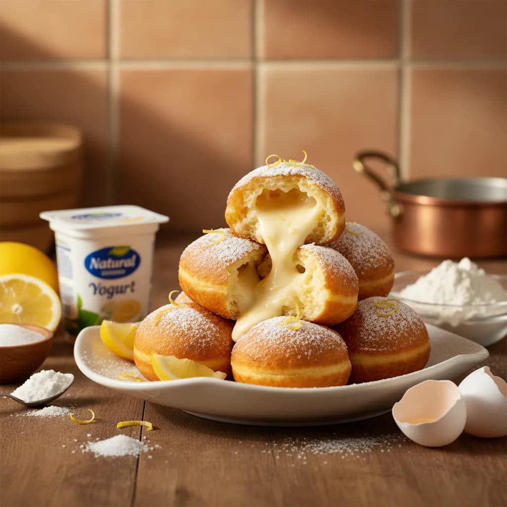 Sonhos de Iogurte e Limão