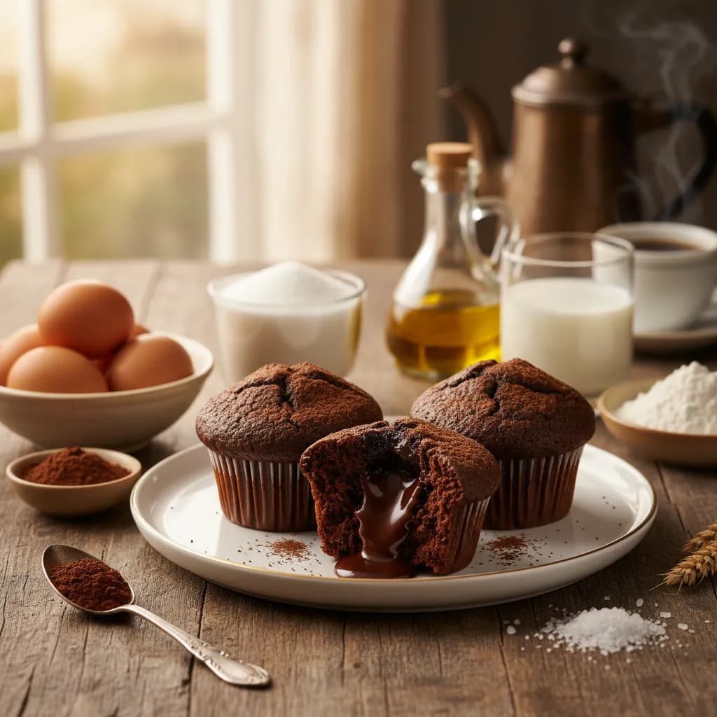 Queques de Chocolate Irresistíveis