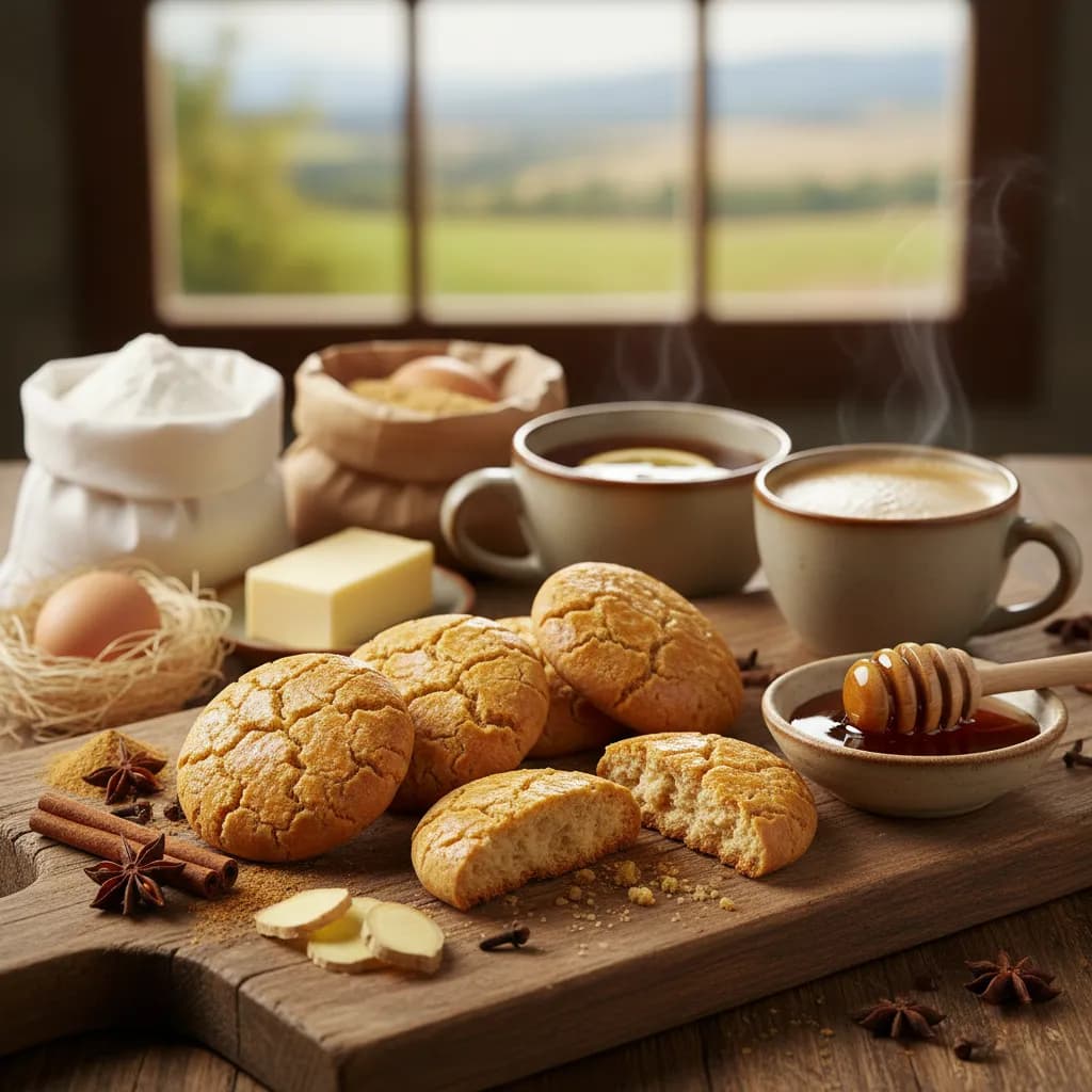 Bolachas de Mel Tradicionais