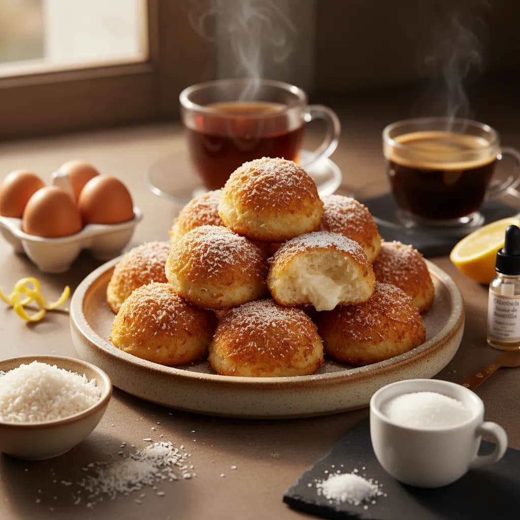 Bolinhos de Coco Fofinhos