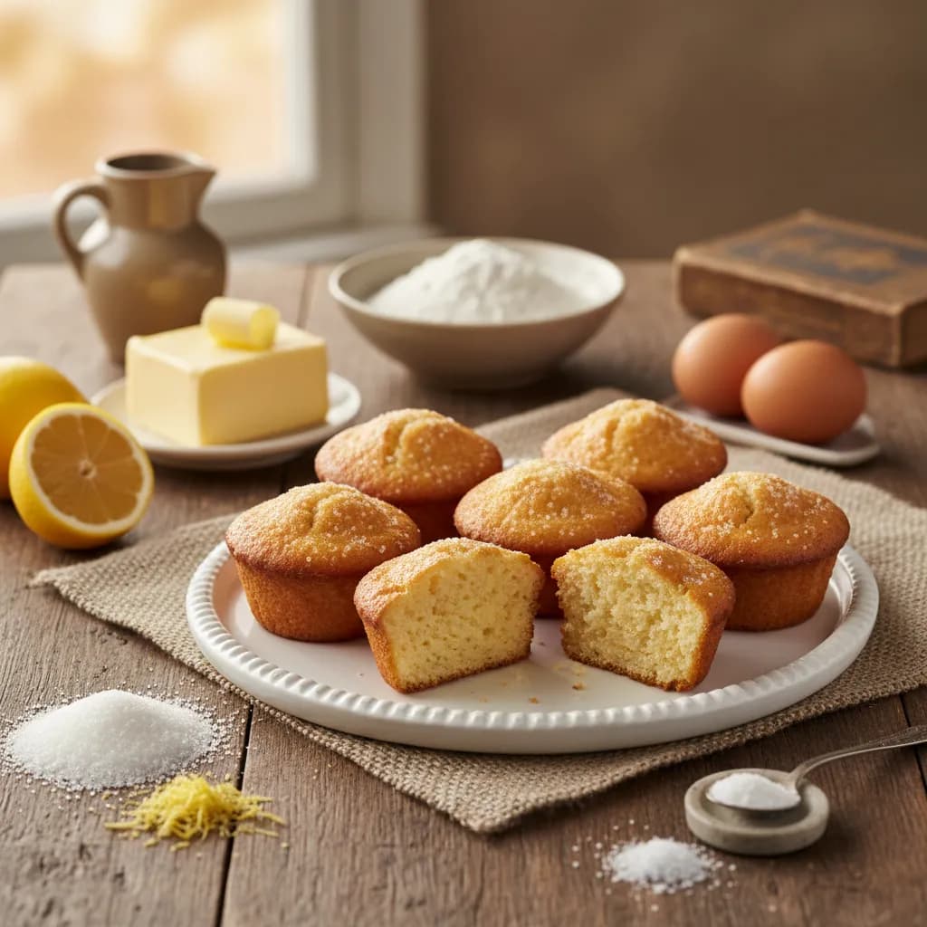 Queques de Manteiga Rápidos de Fazer