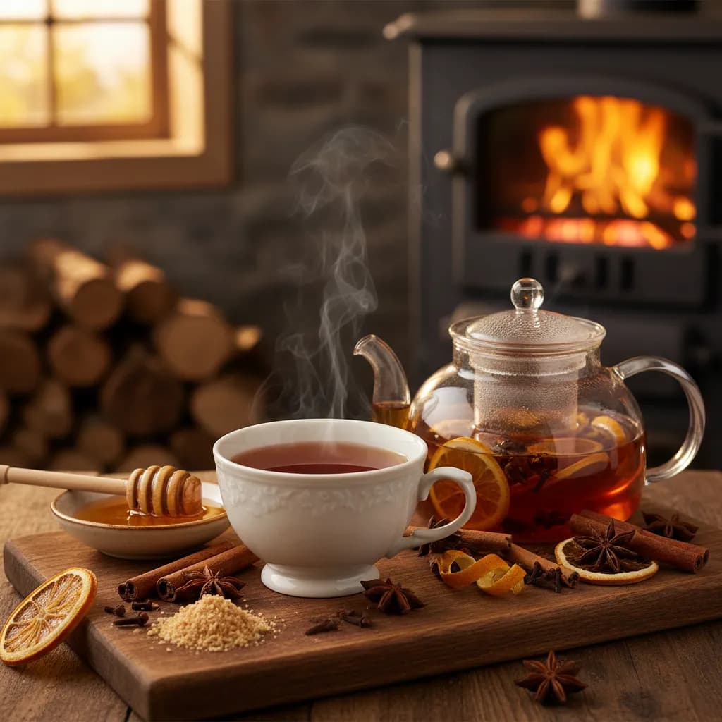 Chá de Inverno Aconchegante