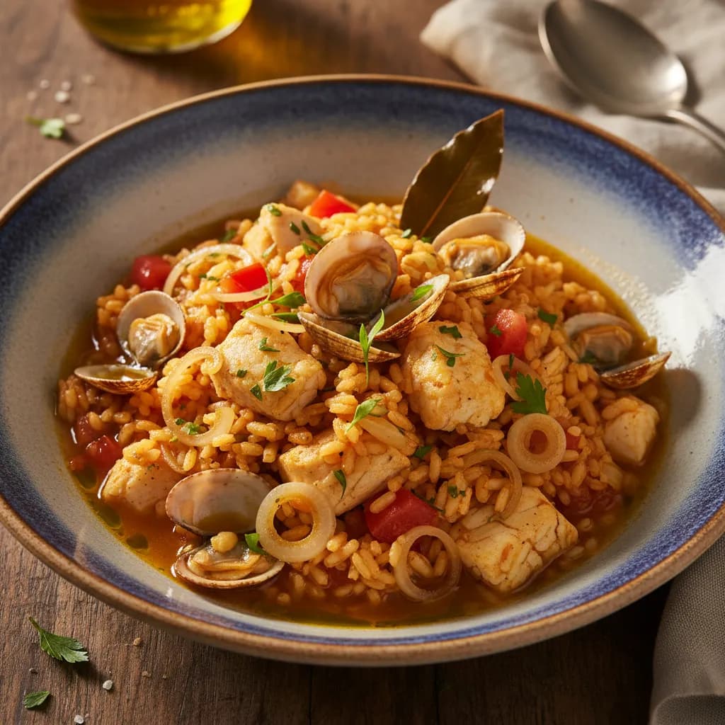 Arroz de Peixe com Berbigão