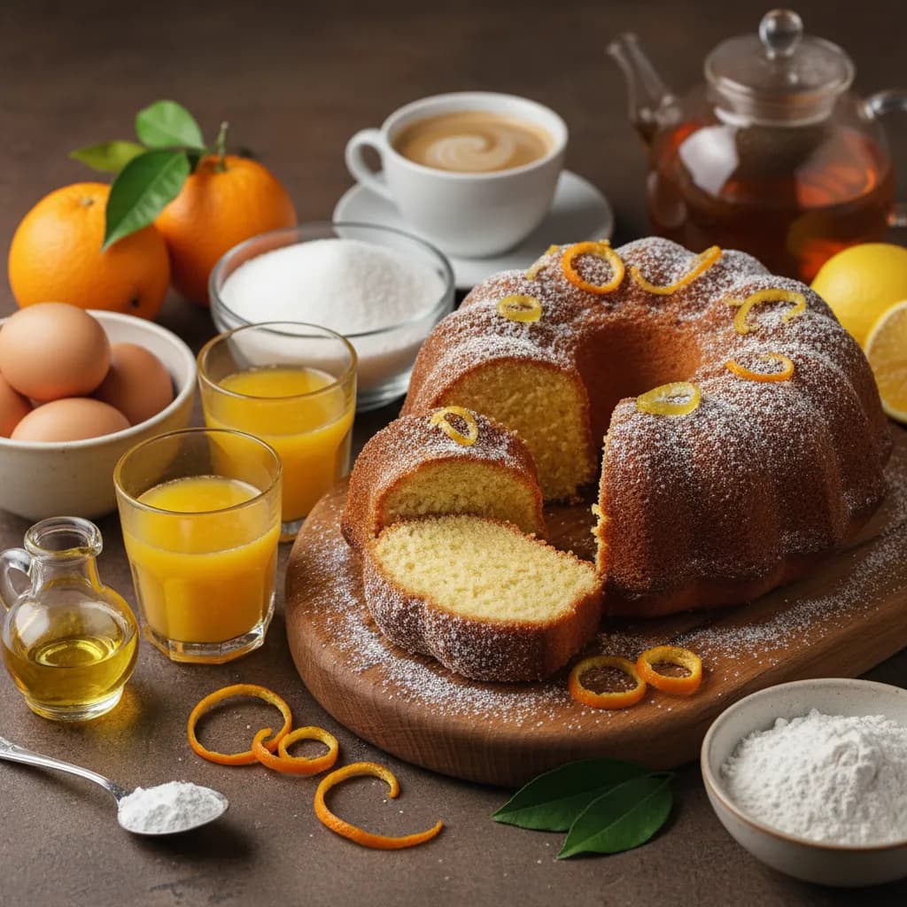 Bolo de Laranja e Limão