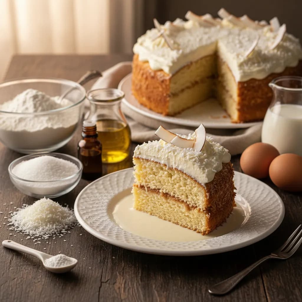 Bolo Delícia de Coco