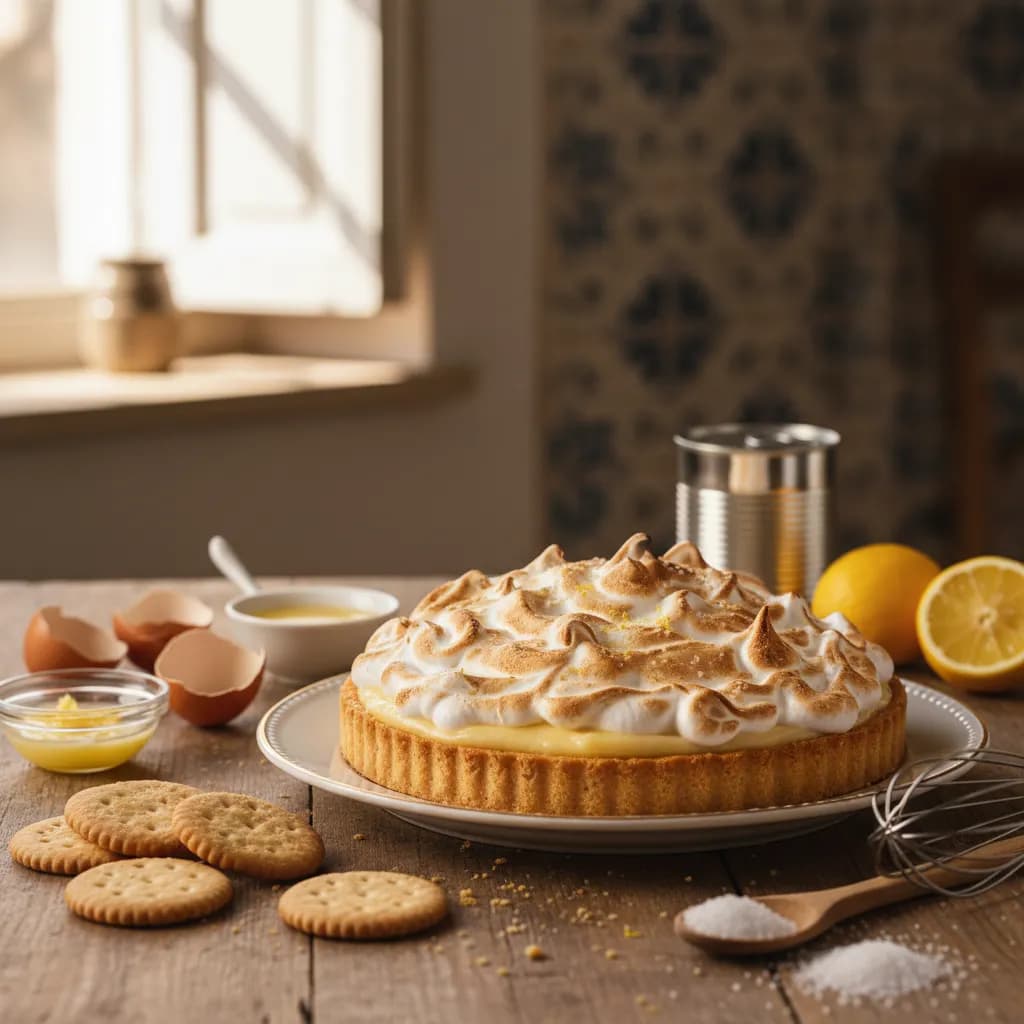 Tarte de Limão Merengada