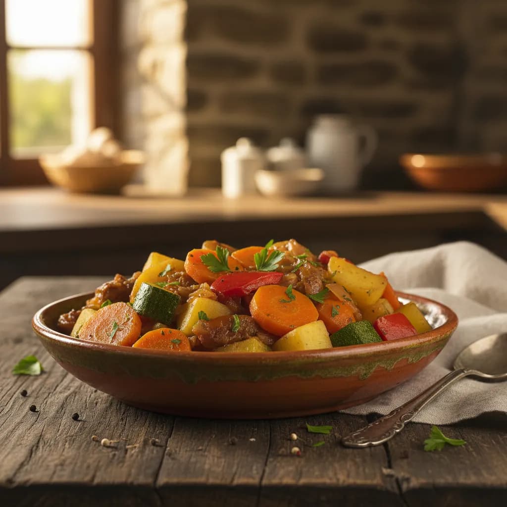 Estufado de Legumes à Transmontana