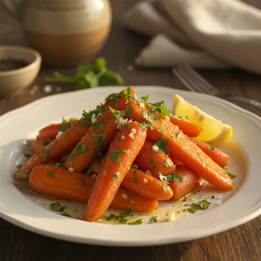 Cenouras Apetitosas à Portuguesa